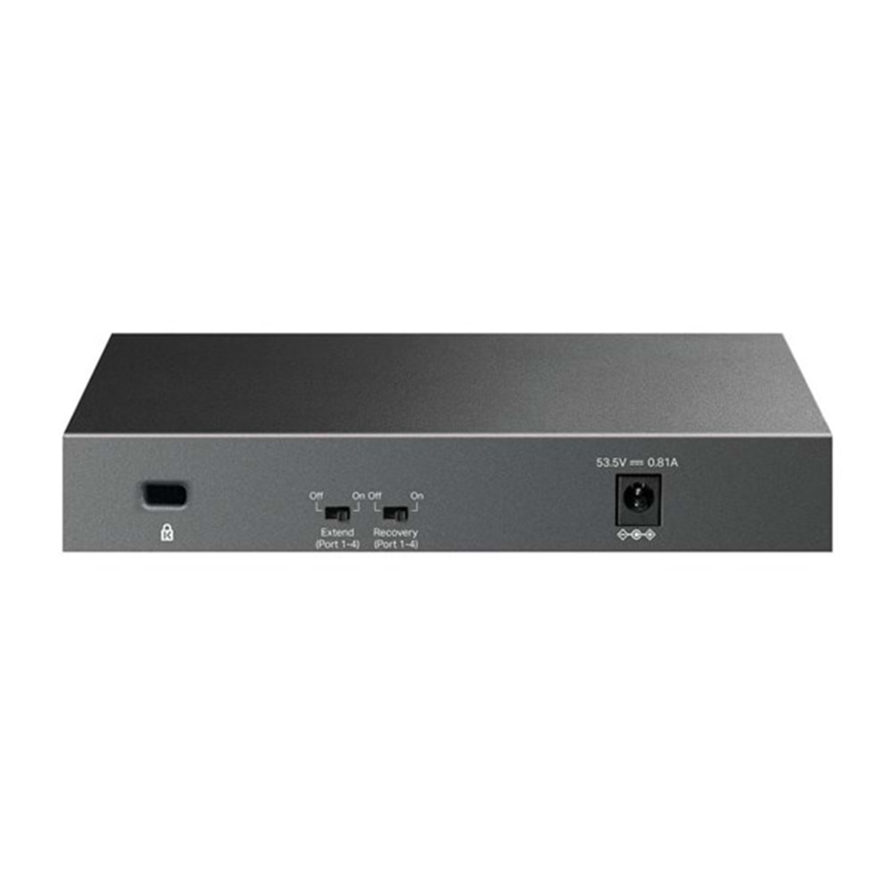 TP-LINK 6port PoE 41w Gigabit Yönetilemez Switch LS106LP