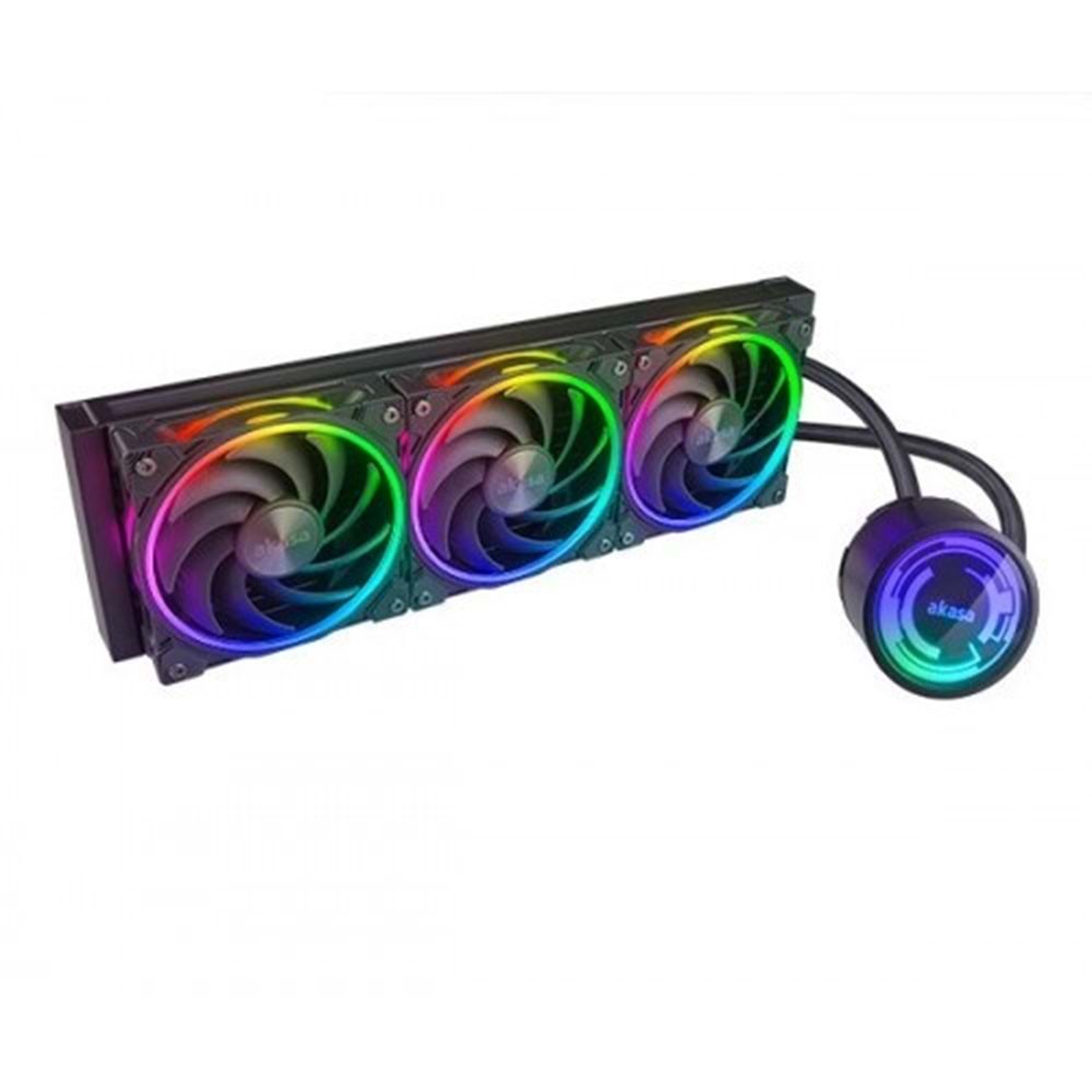 AKASA 360mm SOHO360 AK-LC4005HP01 RGB Sıvı Soğutmalı AM5-1700p İşlemci Fanı
