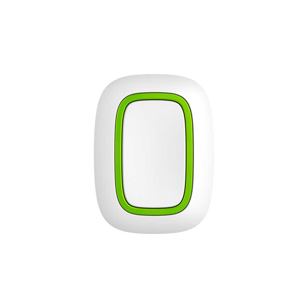 AJAX Button Kablosuz Programlanabilir Buton Beyaz