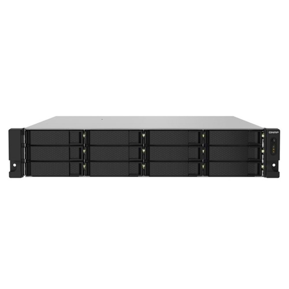 QNAP 12diskli Alpine AL324 QC-4GB RAM-2-10GbE SFP+ Rack Nas Server TS-1232PXU-RP