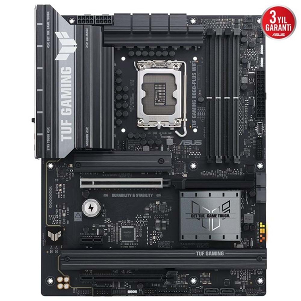 ASUS TUF GAMING B860-PLUS WIFI-7 DDR5 HDMI DP PCIE 5.0 1851p ATX
