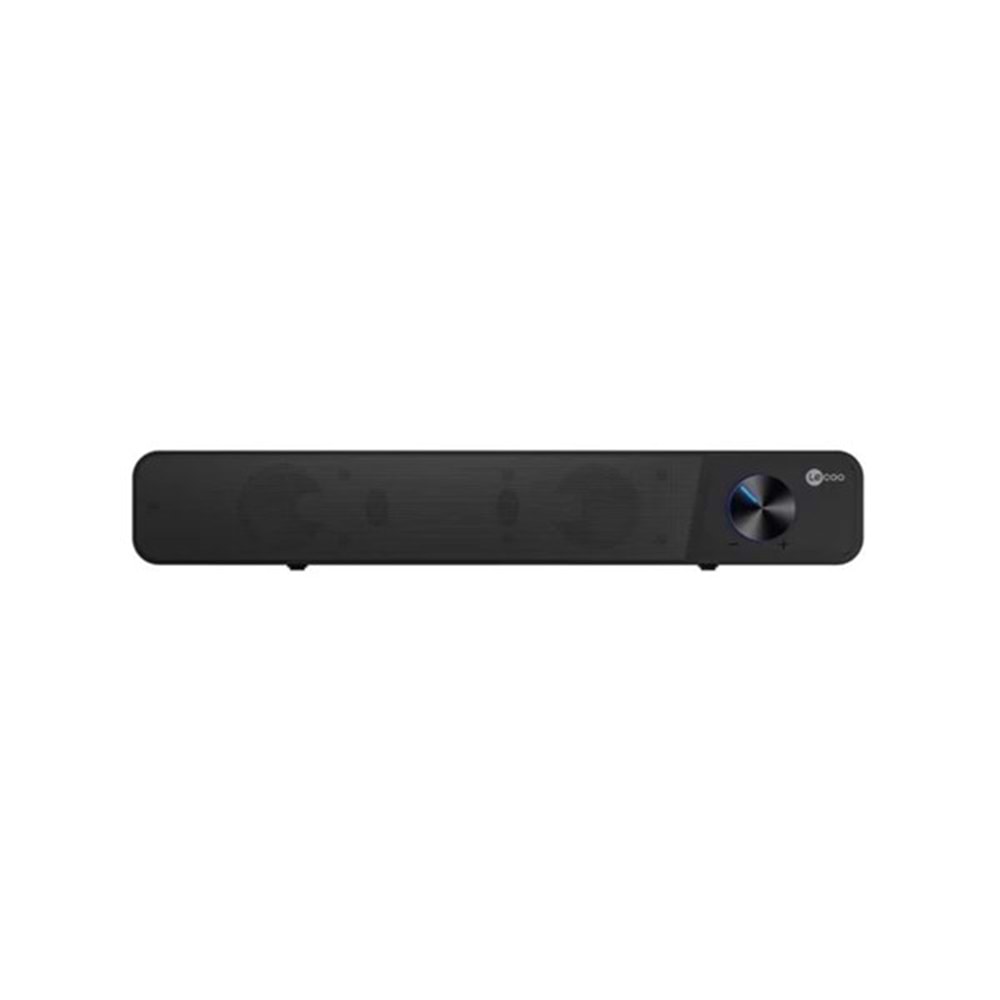 LECOO DS111 Stereo USB+3.5mm Jack Siyah 6w RMS Soundbar Speaker