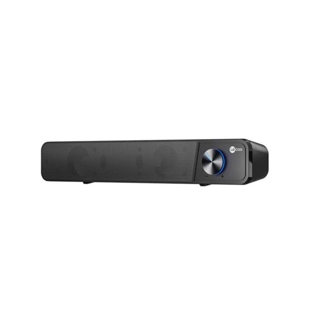 LECOO DS111 Stereo USB+3.5mm Jack Siyah 6w RMS Soundbar Speaker