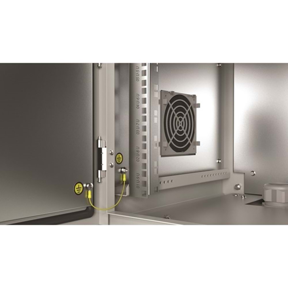 AGER 7U 600x450mm IP66 Dış Ortam Duvar Tipi Kabinet AG-OB07U6045B2-D-A-M1 Basic