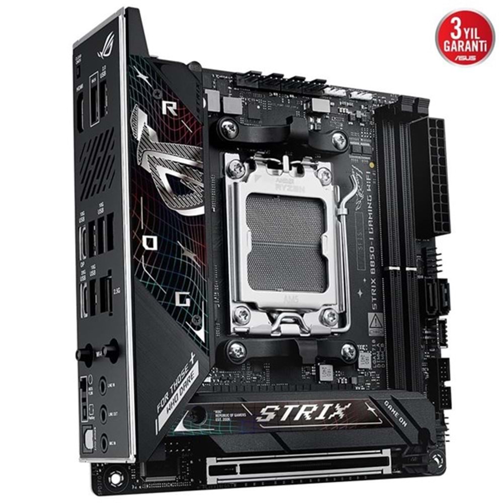 ASUS ROG STRIX B850-I GAMING WIFI-7 DDR5 HDMI DP PCIE 5.0 AM5 mITX