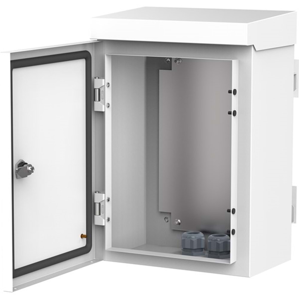 AGER 300x400x250mm Mobese Dış Ortam Direk Tipi Kabinet Fansız AG-MB304025B2