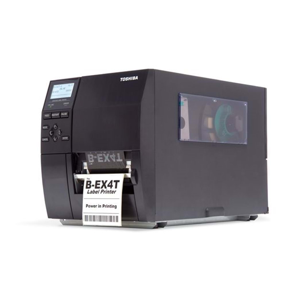 TOSHIBA 203dpi B-EX4T2 Termal,Direkt Termal USB,Ethernet Barkod Yazıcı Endüstriyel