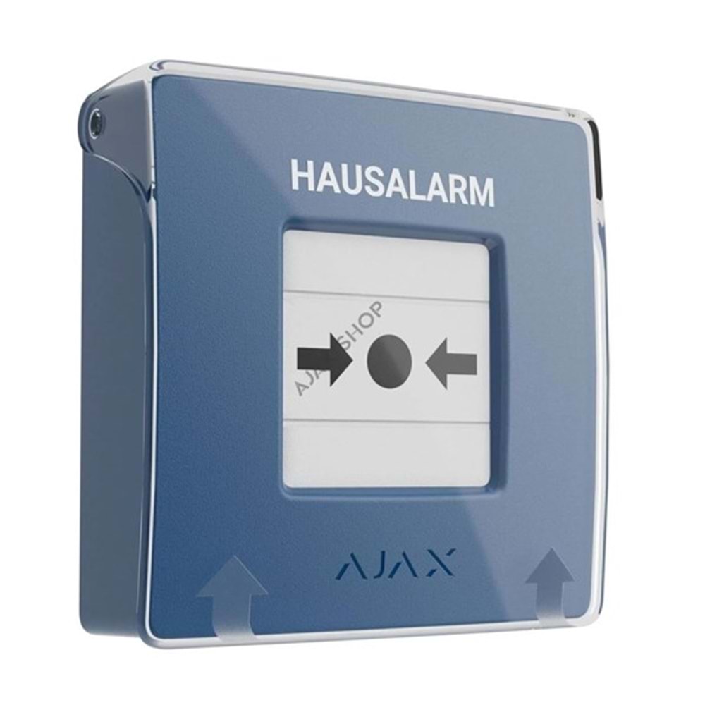 AJAX Manual Call Point Kablosuz Kırbas Buton Mavi