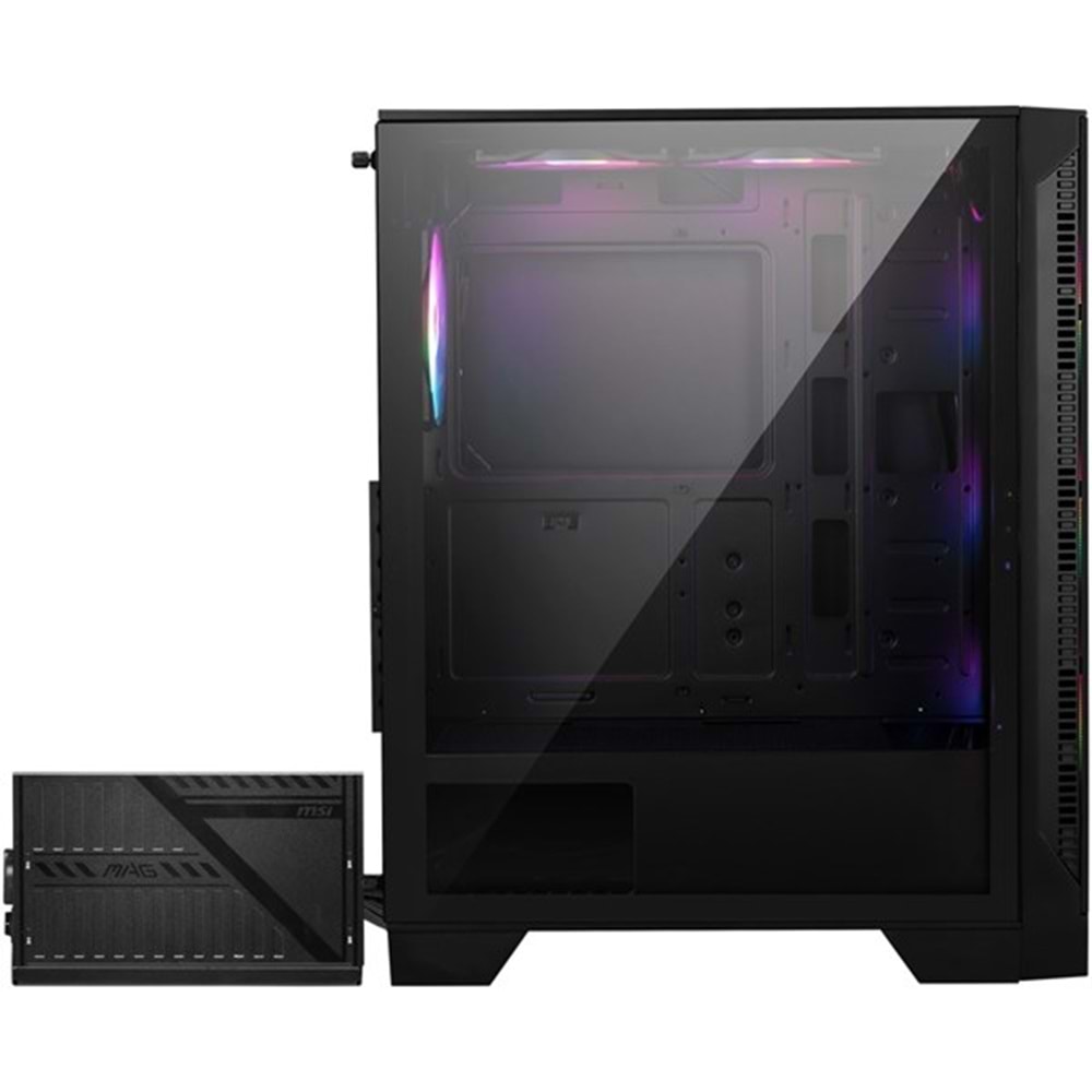 MSI MAG FORCE 120A 650W 80+ BRONZE Gaming Mid-Tower PC Kasası