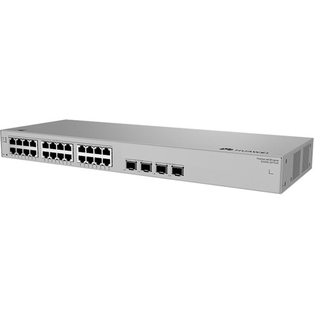 HUAWEI 24port Gigabit 4-SFP (2SFP/2SFP+) Layer2 Yönetilebilir Switch eKIT S220S-24T4JX