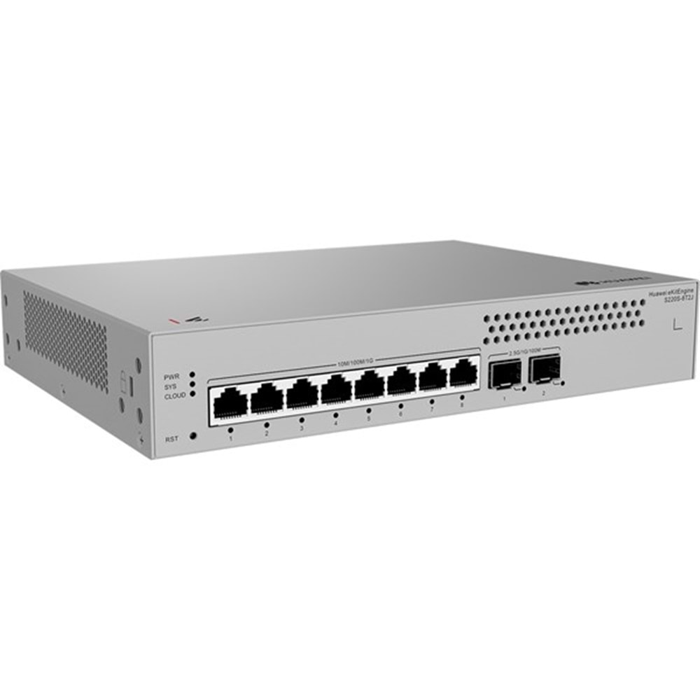 HUAWEI 8port 2-SFP Gigabit Layer2 Yönetilebilir Switch eKIT S220S-8T2J