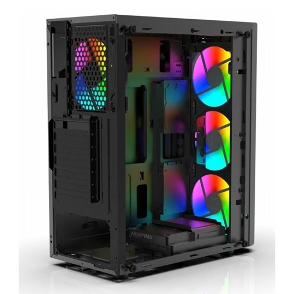 INCA EMG-15XB Gaming Mid-Tower PC Kasası ARGB Kontrolcü