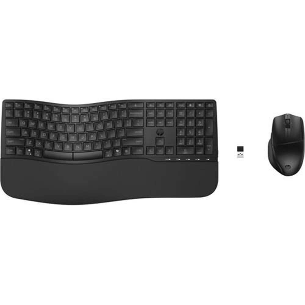 HP 8T6L7UT Kablosuz Q Trk Optic Mouse Siyah Multimedya Klavye - Mouse Set Dual Mode 685