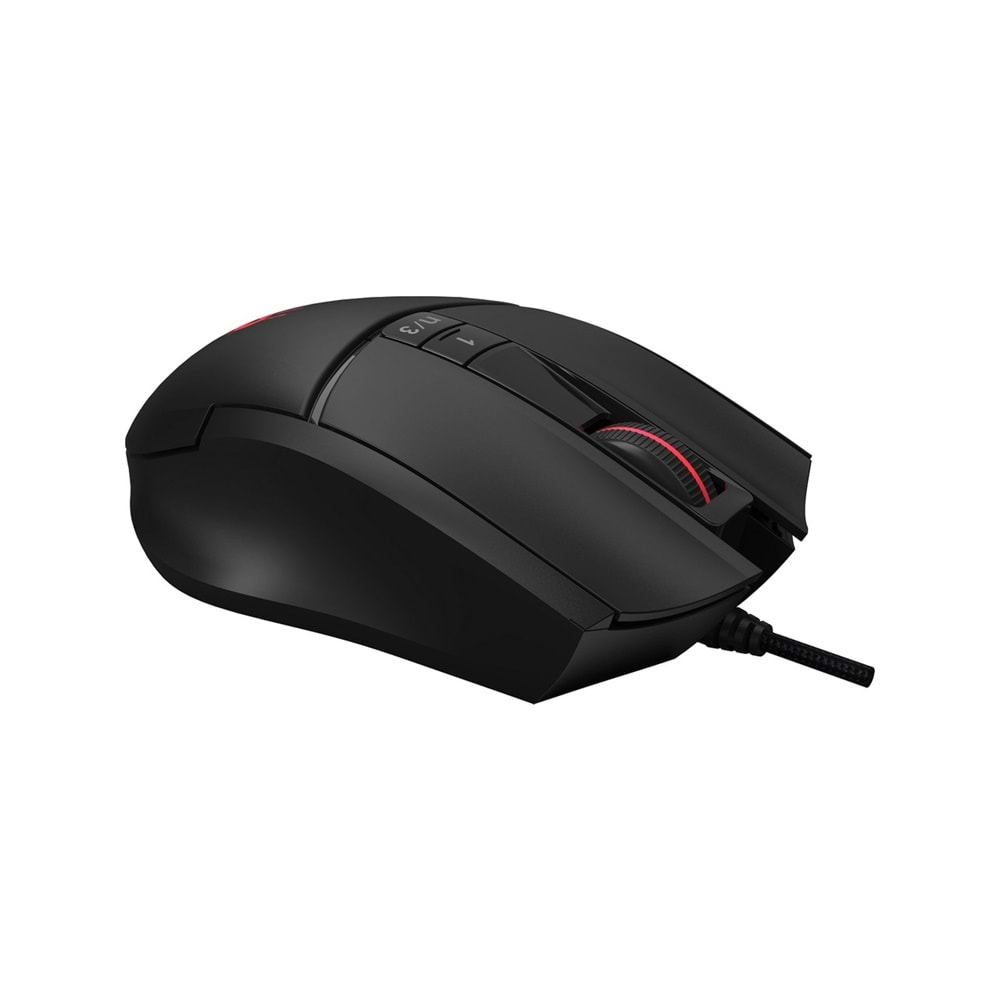 BLOODY L65 MAX USB RGB Led Aydınlatmalı 12000dpi Gaming Optic Siyah Mouse