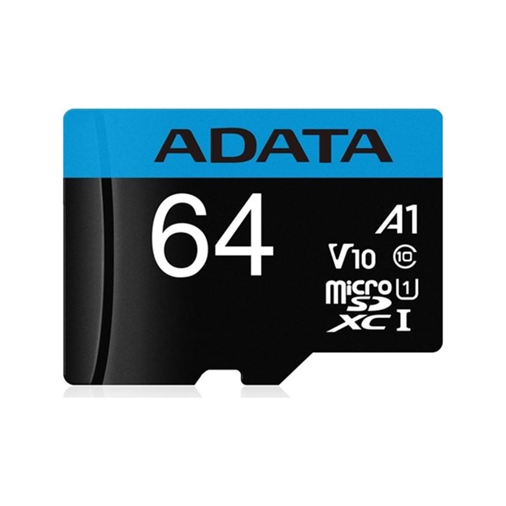 ADATA 64GB Micro SD Kart PREMIER AUSDX64GUICL10A1-RA1