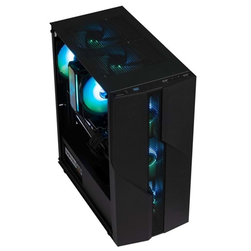 BITFENIX 600W 80+ C20 BFC-C20W60KKGKK-4F Gaming Mid-Tower PC Kasası