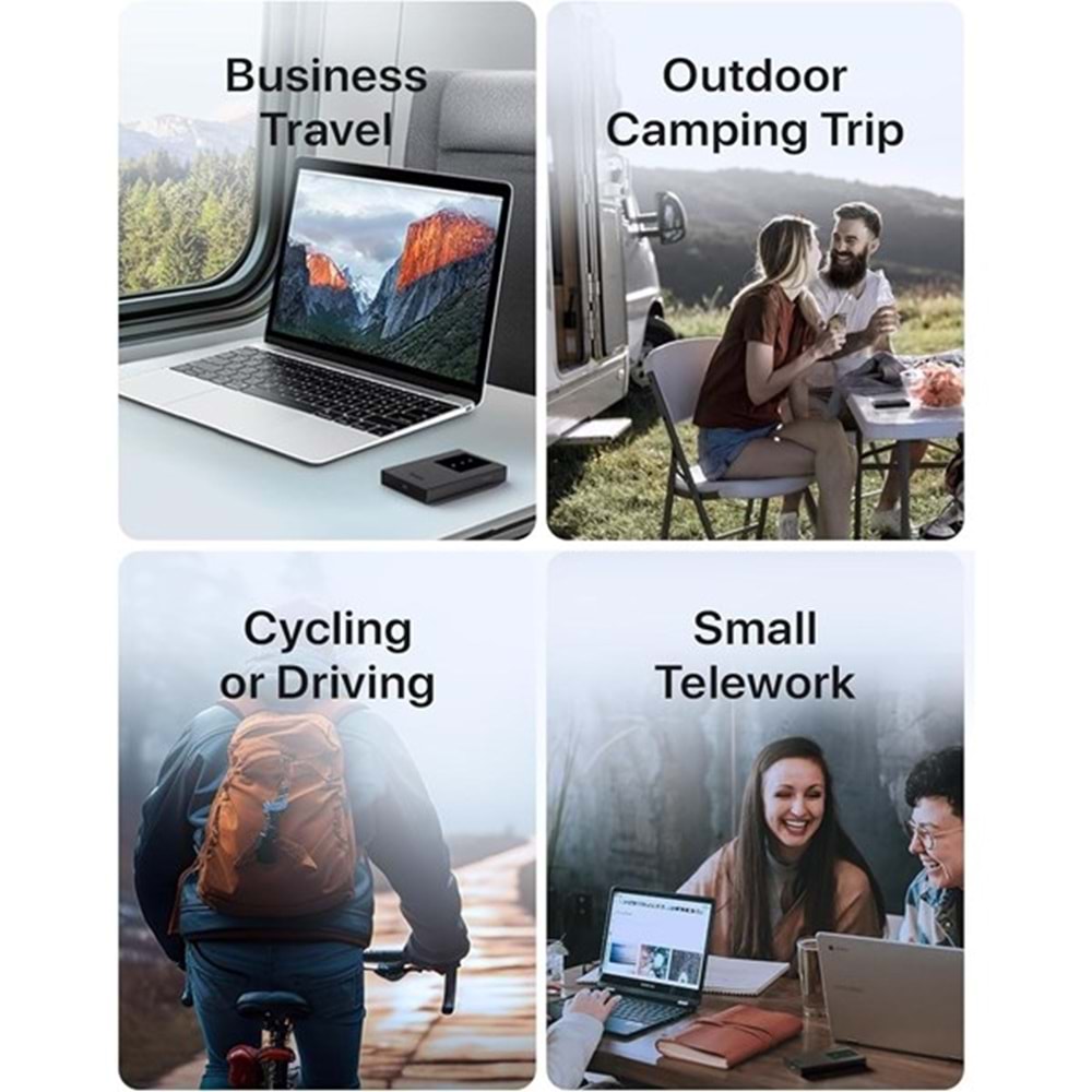 TENDA MF3 WIFI6 Dual Band Mobil 4G LTE Router Bataryalı