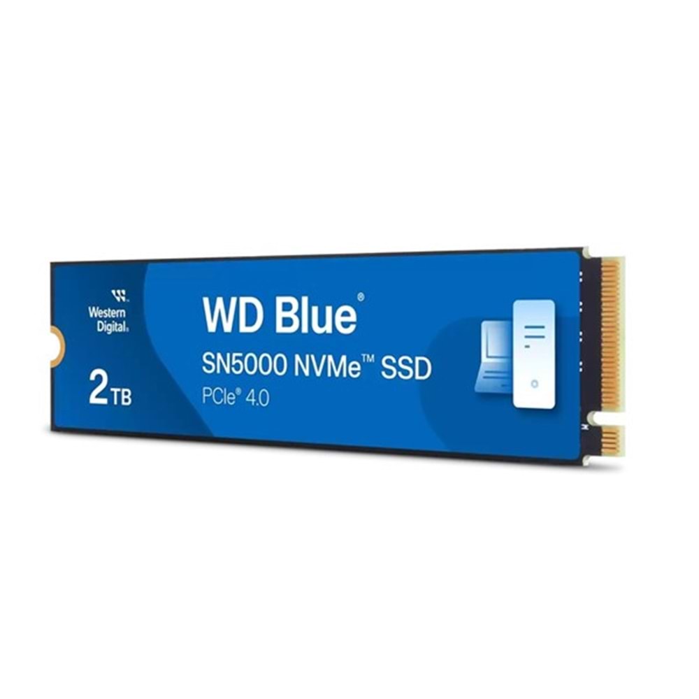 WD 2TB BLUE SN5000 WDS200T4B0E-00CNZ0 5150- 4850MB/s M2 NVME GEN4 Disk