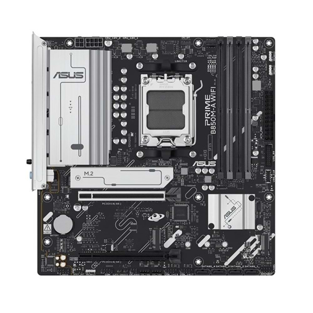 ASUS PRIME B850M-A WIFI6E DDR5 HDMI DP PCIE 5.0 AM5 mATX