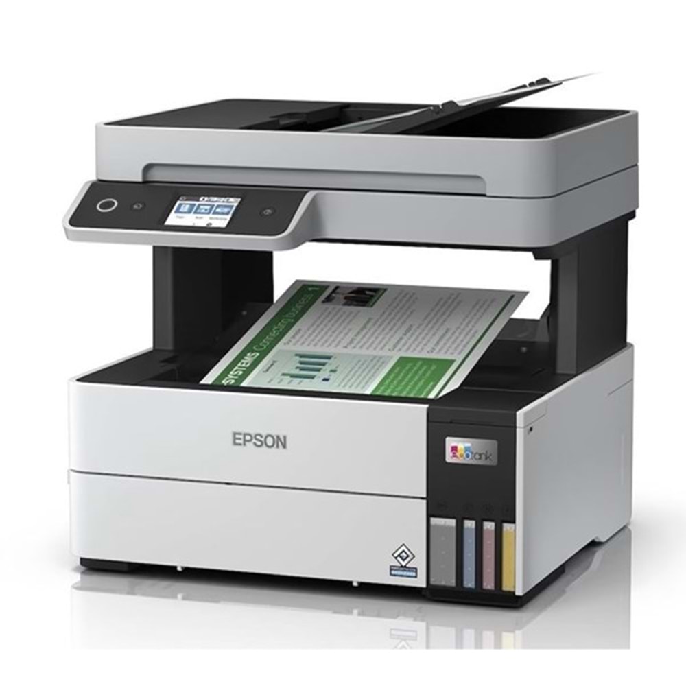 EPSON A4 Renkli L6460 Çok Fonksiyonlu Tanklı Yazıcı USB 2.0,Ethernet,Kablosuz