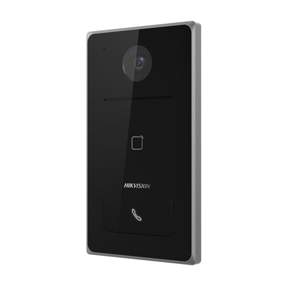 HIKVISION DS-KV6133-WME1 Görüntülü Kapı İstasyonu Dokunmatik Siyah