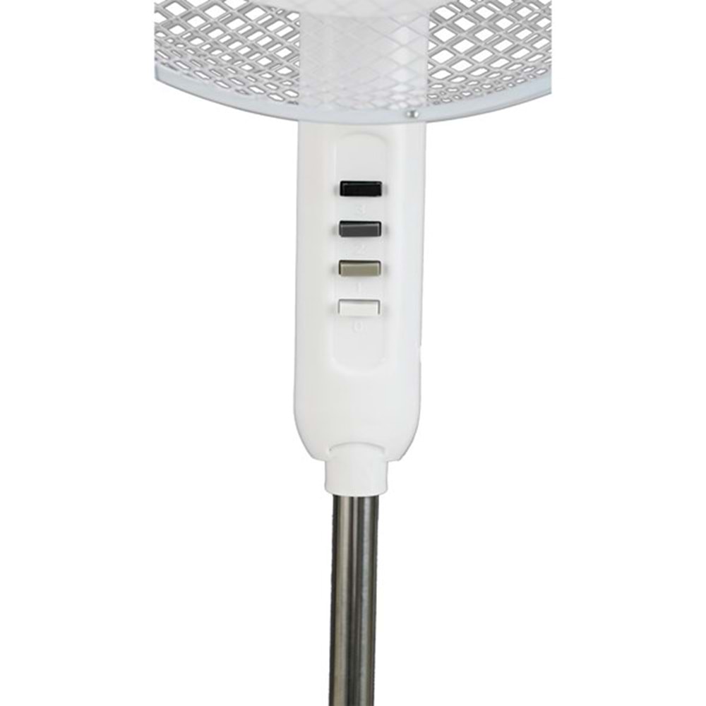 EVEREST FAN10 45W Ayaklı Vantilatör Beyaz
