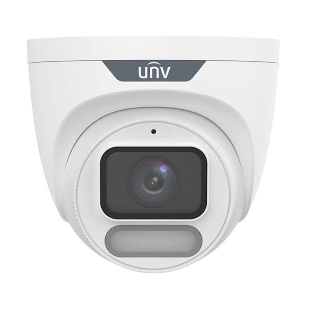 UNV 2MP Dome 2.8mm ColorHunter IP Kamera Sesli IPC3622LE-ADF28K-WP