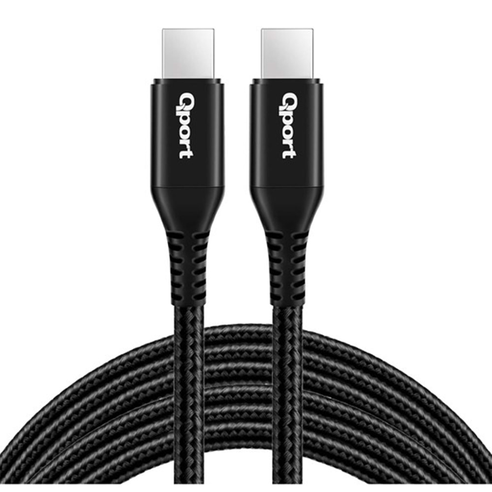 QPORT 3metre Q-TYPE-C3 TypeC Görüntü Kablosu