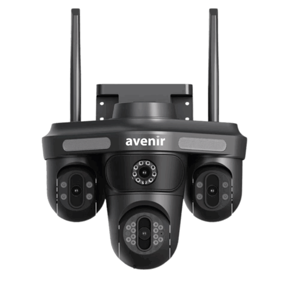 AVENIR 16MP PTZ Speed Dome Wıfı Kablosuz 4-Kameralı IP Kamera AV-S316