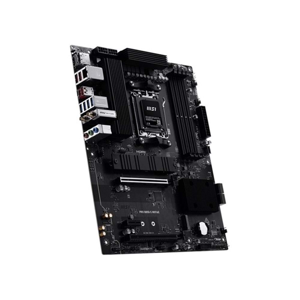 MSI PRO B850-S WIFI6E DDR5 HDMI-DP PCIE 5.0 AM5 ATX