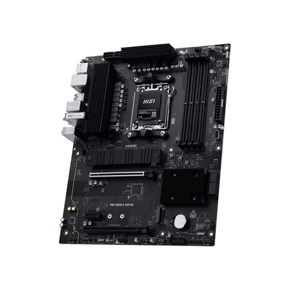MSI PRO B850-S WIFI6E DDR5 HDMI-DP PCIE 5.0 AM5 ATX