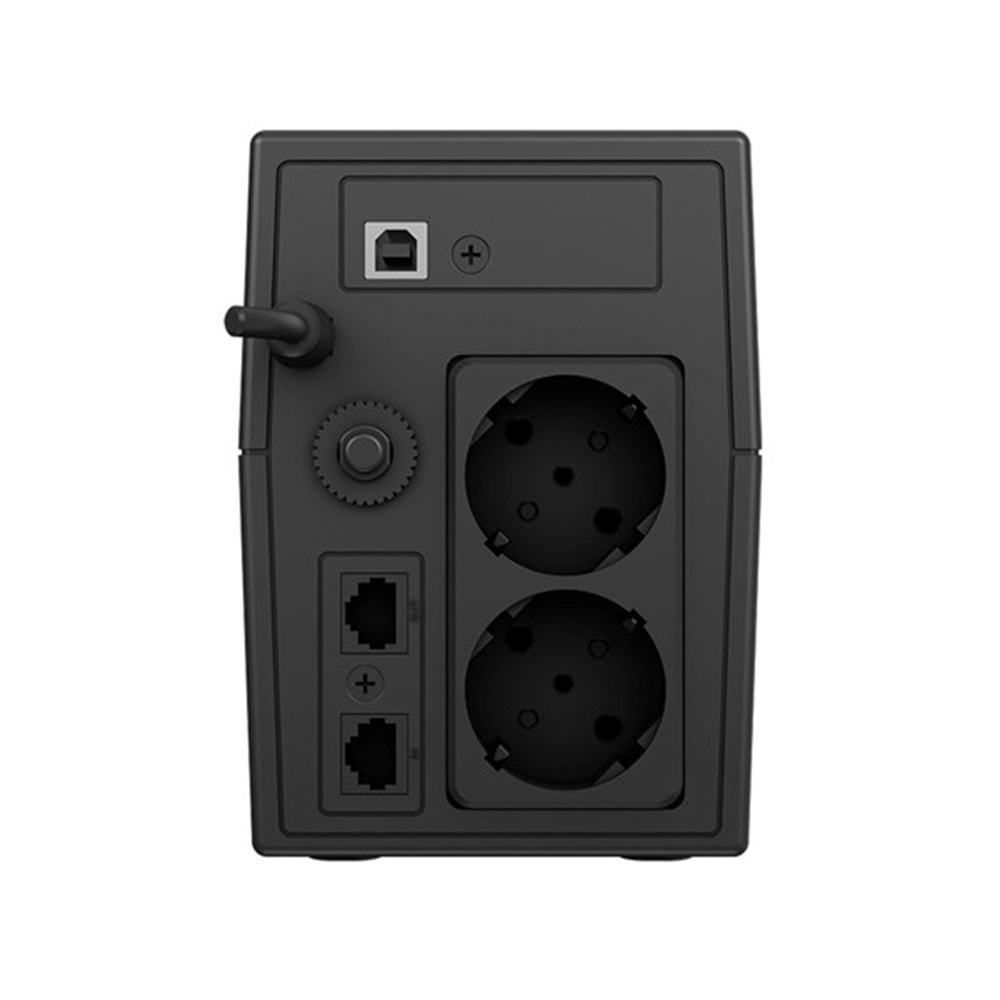 TESCOM 600VA LEO+ LEO600AP Modem Protect Lcd Ekran Line Interactive Ups