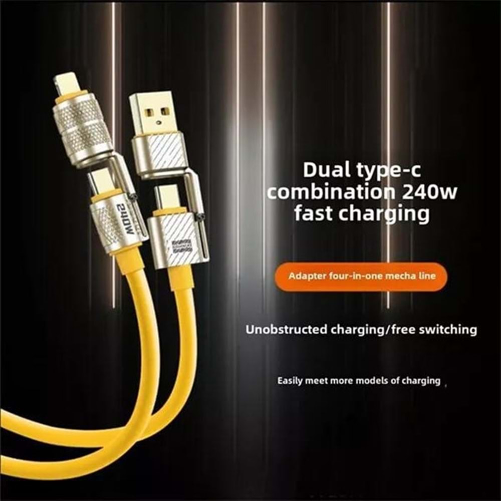 CODEGEN CDG-CNV88 Lightning 1.5 metre Şarj ve Data Kablosu 240W