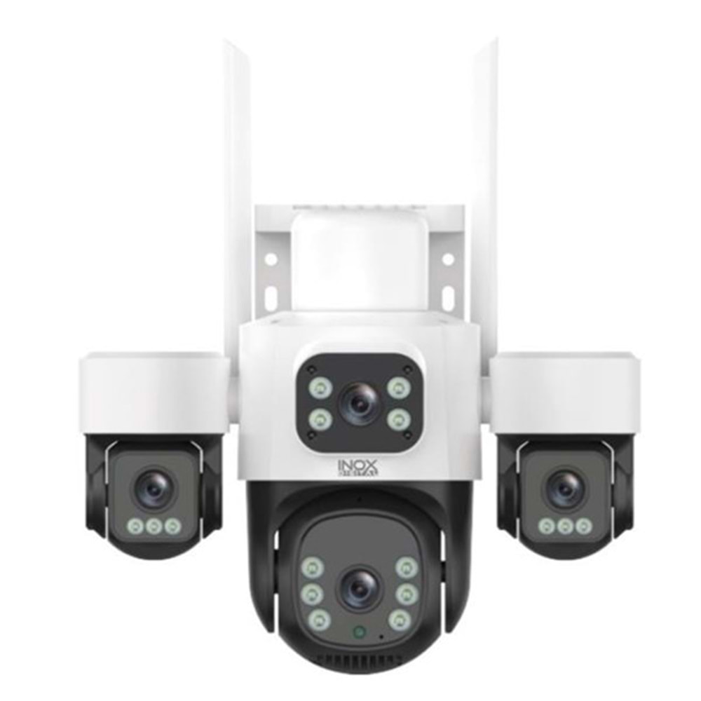INOX 3+3+3MP PTZ Speed Dome Wıfı Kablosuz IP Kamera INOX-X114 PTZ