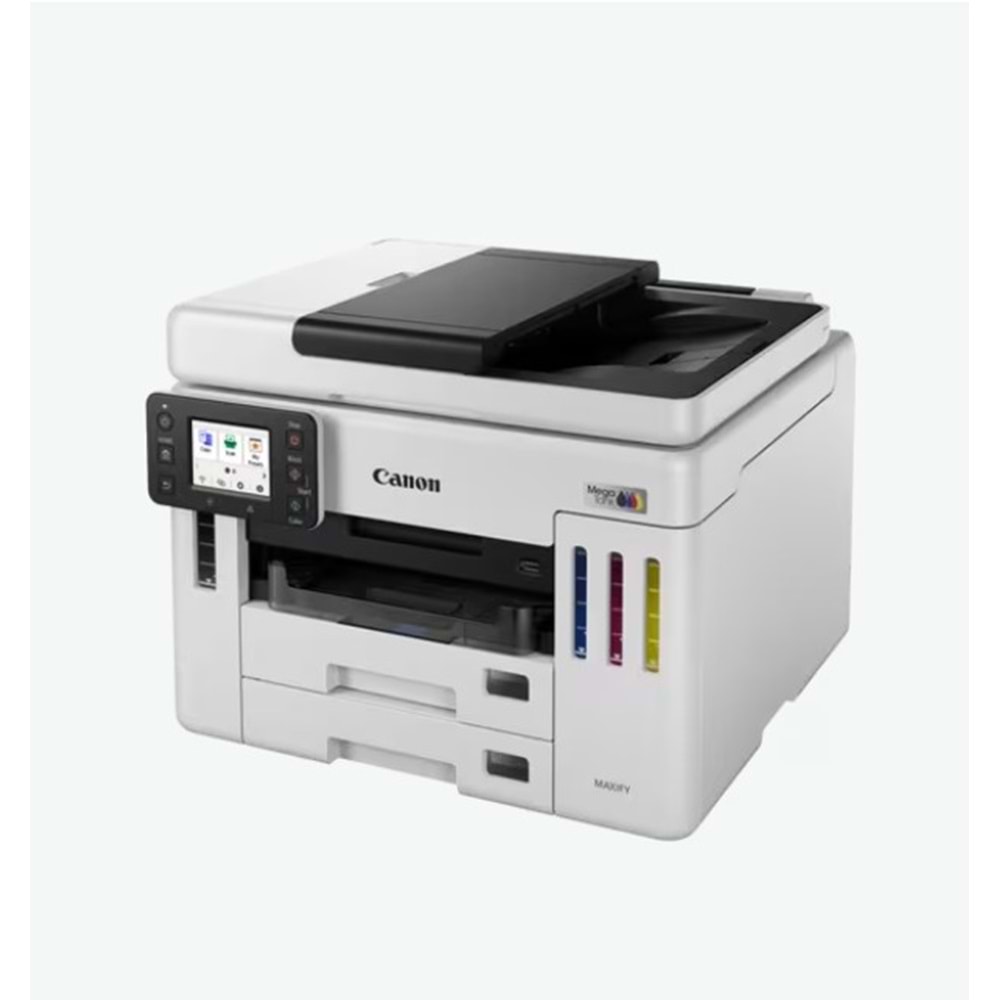 CANON A4 Renkli MAXIFY GX7140 Çok Fonksiyonlu Tanklı Yazıcı Tarayıcı Fotokopi USB 2.0,Ethernet,Kablosuz