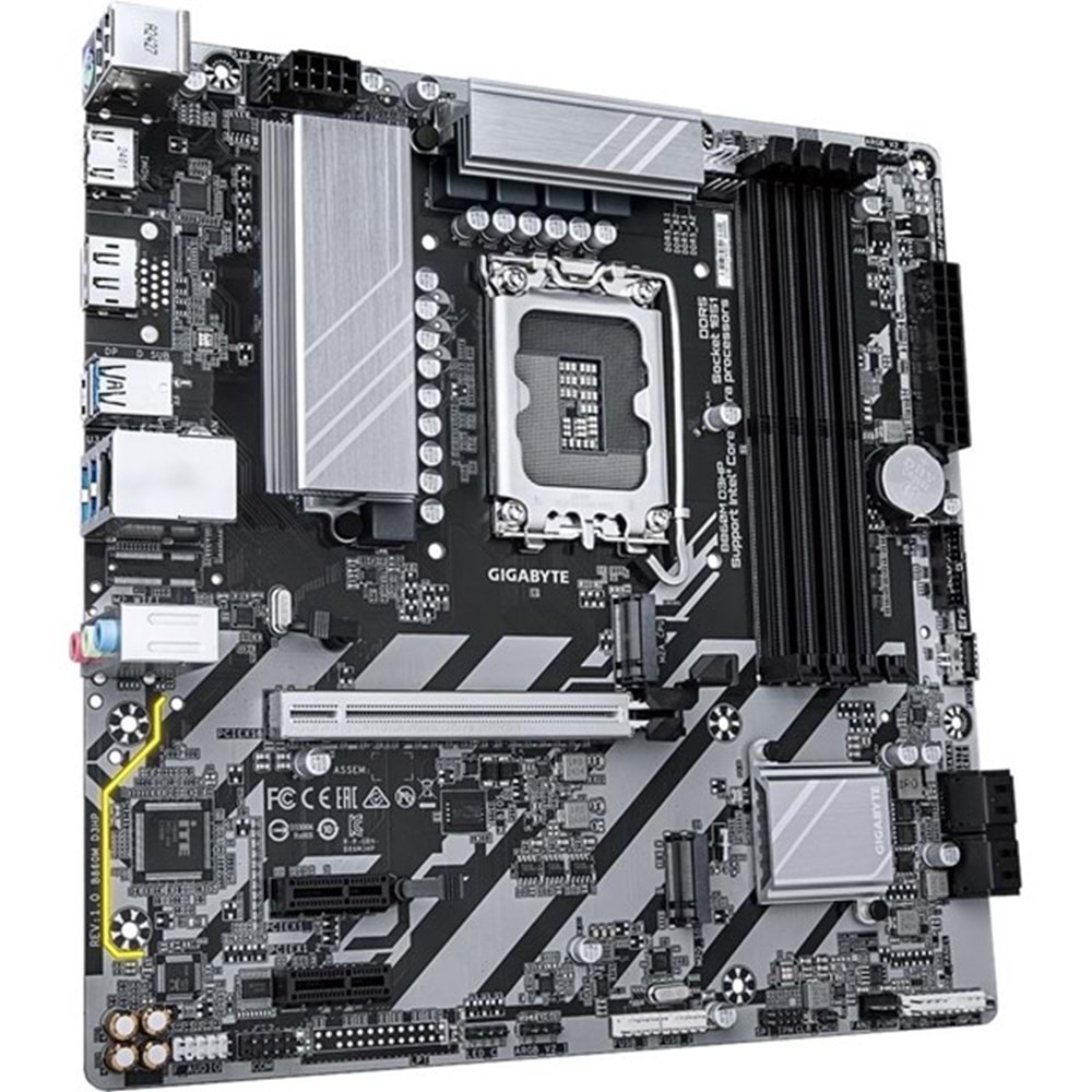 GIGABYTE B860M D3HP DDR5 HDMI DP PCIE 5.0 1851p mATX
