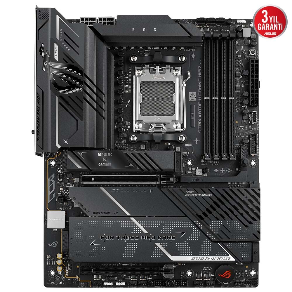 ASUS ROG STRIX X870E-H DDR5 HDMI DP PCIE 5.0 AM5 ATX