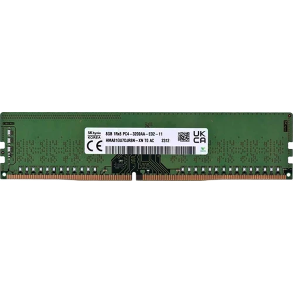 HYNIX 8GB DDR4 ECC UDIMM 3200MHz SUNUCU RAM