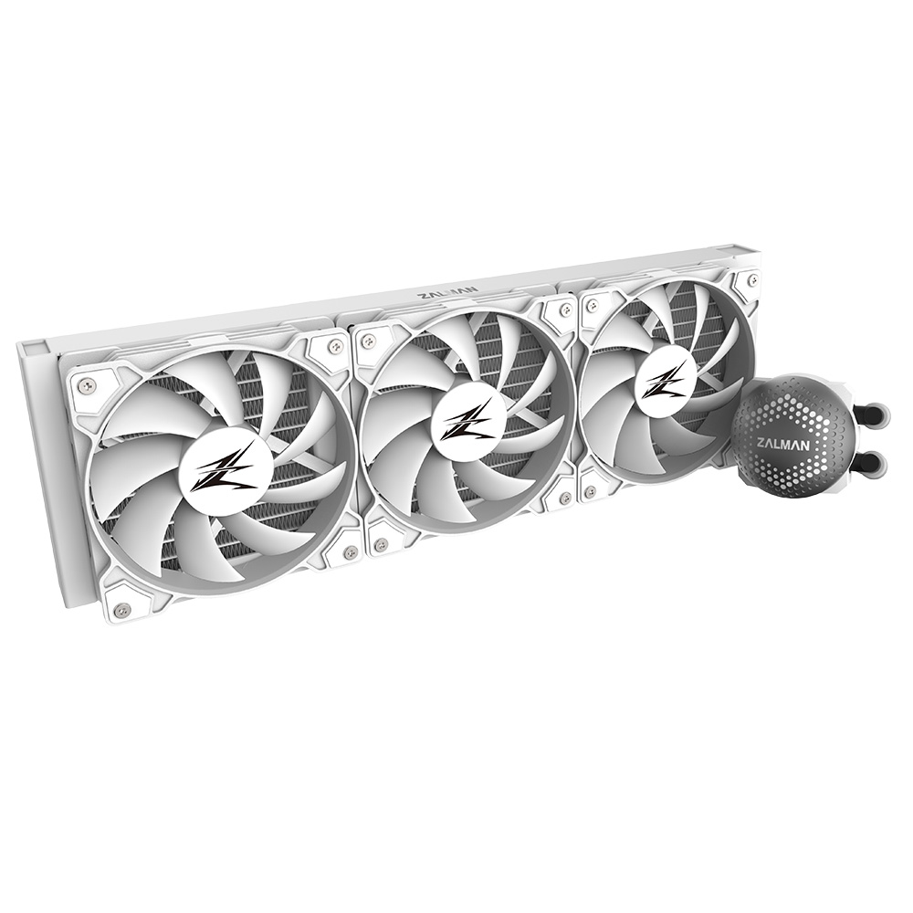 ZALMAN 360MM ALPHA-36WH ARGB 1851P-AM5 Sıvı Soğutmalı İşlemci Fanı Beyaz