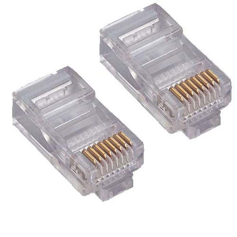 SPEED Cat6 UTP SP-U100 RJ45 100lü paket Plastik Konnektör