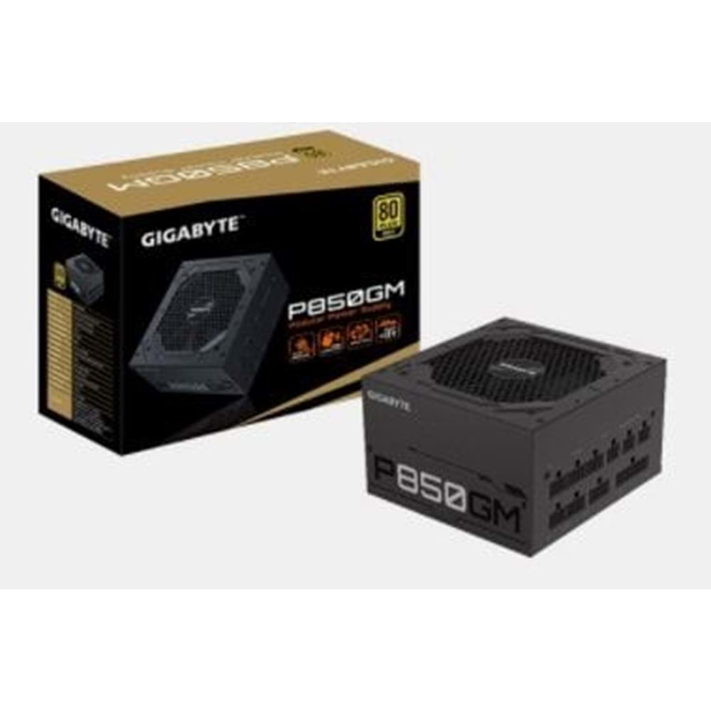 GIGABYTE 850W 80+ GOLD GP-P850GM Tam Modüler Power Supply