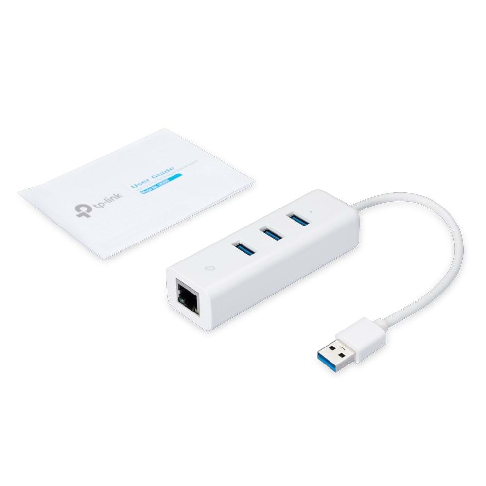 TP-LINK UE330 Gigabit USB 3.0 Ethernet Çoklayıcı Hub