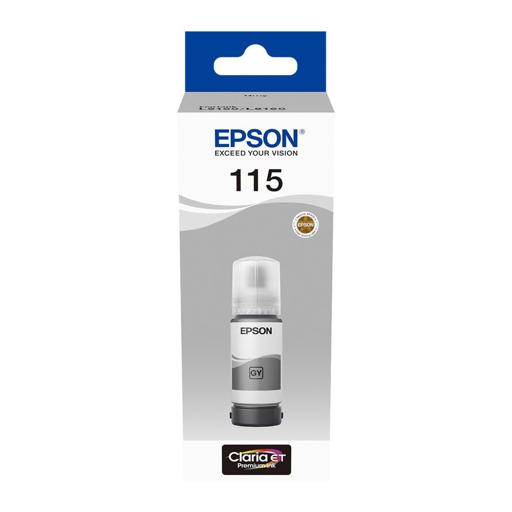 EPSON C13T07D54A (115) Gri 70ml Tanklı Sistem Mürekkebi