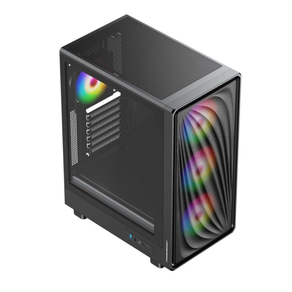 POWERBOOST 650W 80+ BRONZE PBA5065B-650W GAMING MID-TOWER PC KASASI