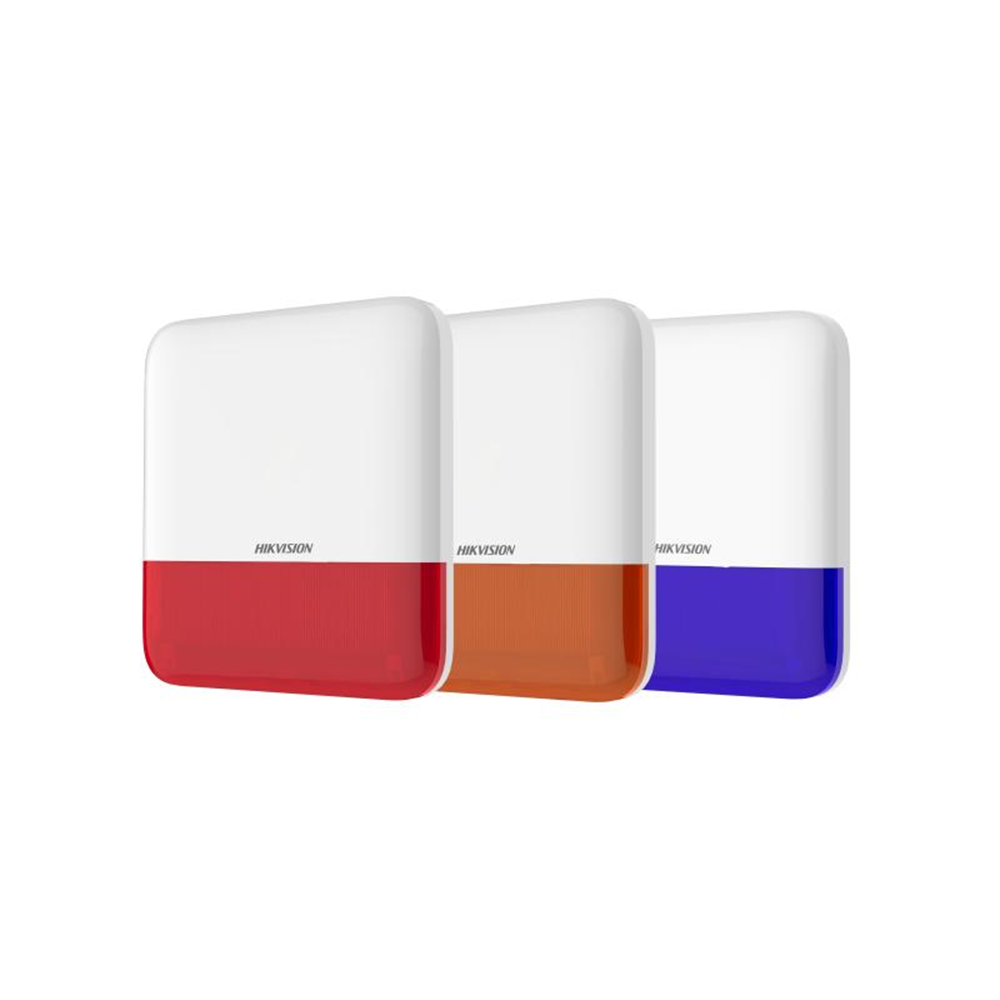HIKVISION DS-PS1-E-WE Kablosuz Siren Kırmızı