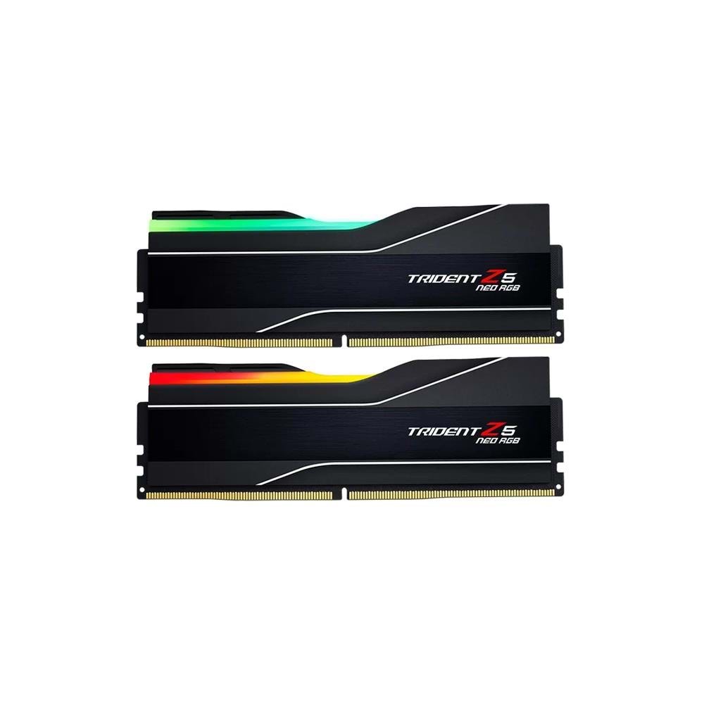 GSKILL 64GB (2X 32GB) DDR5 6000MHZ CL32 DUAL KIT RGB PC RAM TRIDENT Z5 NEO F5-6000J3238G32GX2-TZ5NR