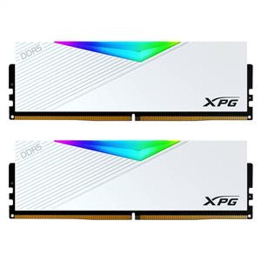 XPG 32GB (2X 16GB) DDR5 6000MHZ CL32 DUAL KIT RGB PC RAM LANCER AX5U6000C3016G-DCLARWH