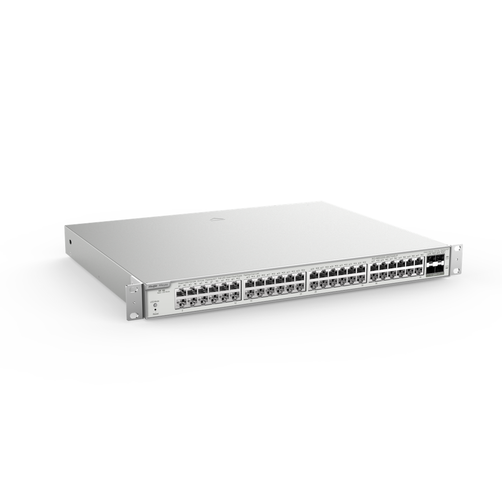 RUIJIE 48port 370w PoE 4-SFP+ 10GbE RG-NBS3200-48GT4XS-P Gigabit Yönetilebilir Switch 