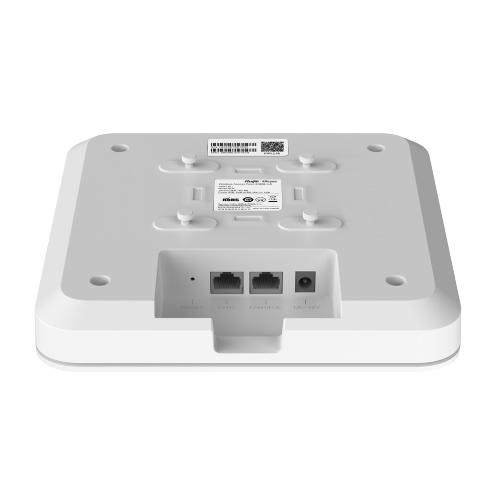 RUIJIE REYEE RG-RAP2260(G) AX1800 Dual Band Kurumsal Access Point PoE (Adaptör Yok)