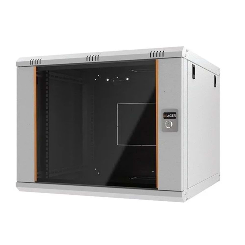 AGER 16U 600x600mm Duvar Tipi Beyaz Kabinet Agena Base AG-AB16U6060B1-A0BB-A-M1 